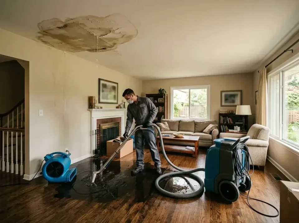 attic-pipe-burst-ceiling-drip-008 — frequently asked questions, Water Damage Restoration & Carpet Care in Bay St. Louis, MS